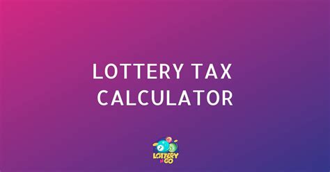 florida lottery taxes calculator|Lottery Payout Calculator .